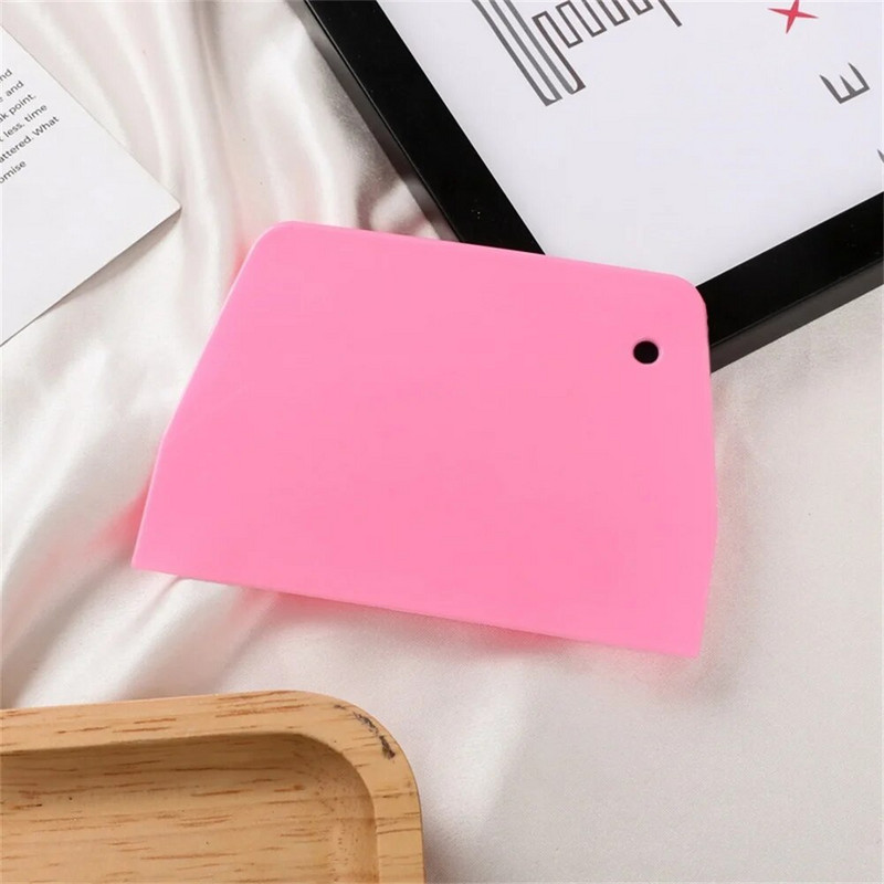 Fondant tešlos pjaustytuvas plastikinis tortų kremas mentele tešlos sviesto tešlos grandiklis Kepimas kepimui Pjovimo įrankiai Virtuvės prietaisai