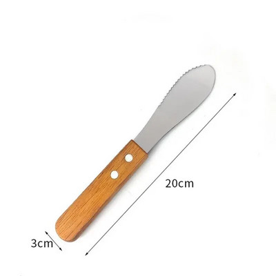 1 ks nerezový nôž na maslo s otvorom na strúhadlo na syr, syrový dezert, nôž na džem, príbory, raňajky, nôž na chlieb, kuchynský gadget