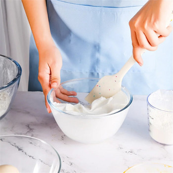 Εργαλεία ψησίματος Σιλικόνη Μικρή κρέμα με σπάτουλα βούρτσα για μπάρμπεκιου Ενσωματωμένα σκεύη κουζίνας ανθεκτικά στη θερμότητα