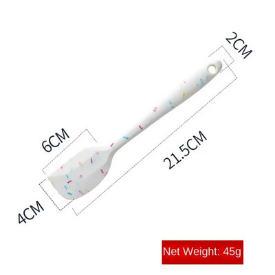 Alati za pečenje Silikonski mali strugač Četka za ulje Lopatica Mini četka za roštilj Integrirano kuhinjsko posuđe otporno na toplinu