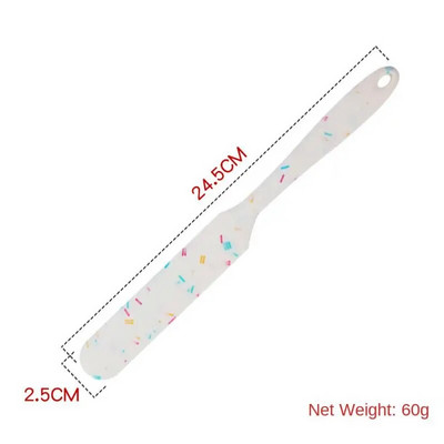 Alati za pečenje Silikonski mali strugač Četka za ulje Lopatica Mini četka za roštilj Integrirano kuhinjsko posuđe otporno na toplinu