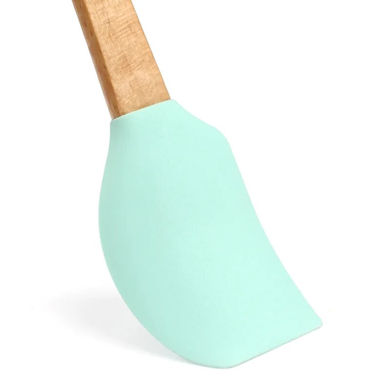 1/5 tk Mini küpsetuskoogi spaatliga taigna kondiitritoodete segistid puidust käepidemega kreemikaabits või määrimisseade köögi grilliõli pintsel