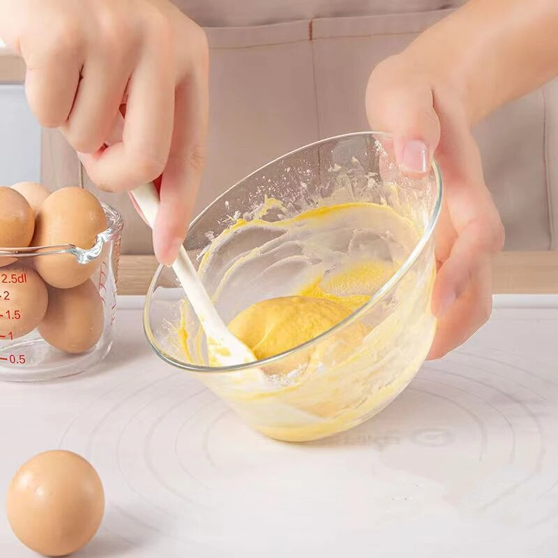 Silikoonist kreemjas spaatliga köögi kondiitritoodete segistid mittenakkuvad küpsetusõli pintsliga koogisegisti kaabits või määrimine vispel toiduvalmistamiseks