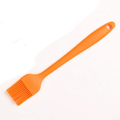 Ilgas 21 cm silikoninis tešlos šepetėlis kepimui BBQ teptukas kepimo aliejaus teptukas skaidrios rankenos Virtuvės įrankiai Reposteria Hot Dropshipping