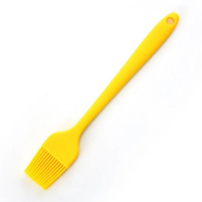 Ilgas 21 cm silikoninis tešlos šepetėlis kepimui BBQ teptukas kepimo aliejaus teptukas skaidrios rankenos Virtuvės įrankiai Reposteria Hot Dropshipping