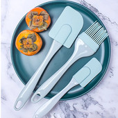 DIY 3 tk silikoon-kreem kaabits leiva koogi või spaatliga mikser õli pintsel Koogi kondiitritooted spaatlid köögi küpsetustööriistad vormid