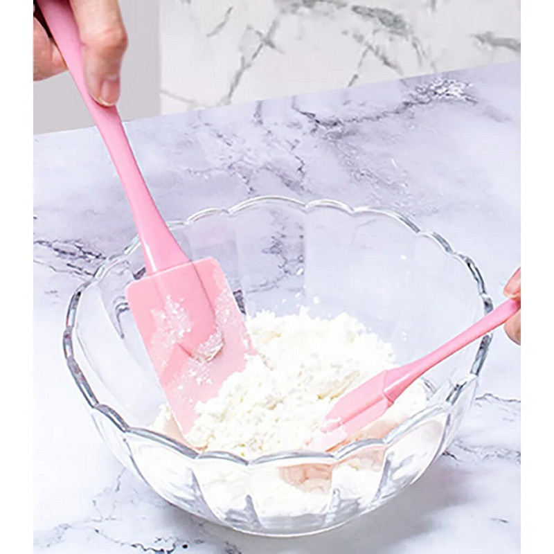 DIY 3 tk silikoon-kreem kaabits leiva koogi või spaatliga mikser õli pintsel Koogi kondiitritooted spaatlid köögi küpsetustööriistad vormid