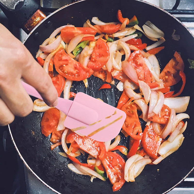 DIY 3 tk silikoon-kreem kaabits leiva koogi või spaatliga mikser õli pintsel Koogi kondiitritooted spaatlid köögi küpsetustööriistad vormid