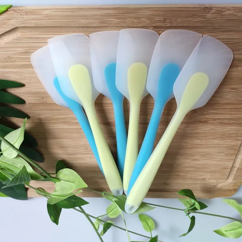 Silikoonkaabits Kreem Kaabits Kook Kaabits Küpsetustööriist Poolläbipaistev käepide Kõrgele temperatuurile vastupidav