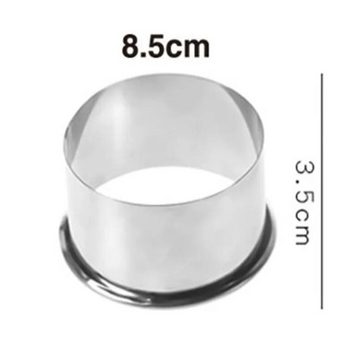 1vnt nerūdijančio plieno apvalūs koldūnai formelių rinkinys pjaustytuvas sausainių tešlos įvynioklis tešlos pjaustymo įrankis virtuvės prietaisai