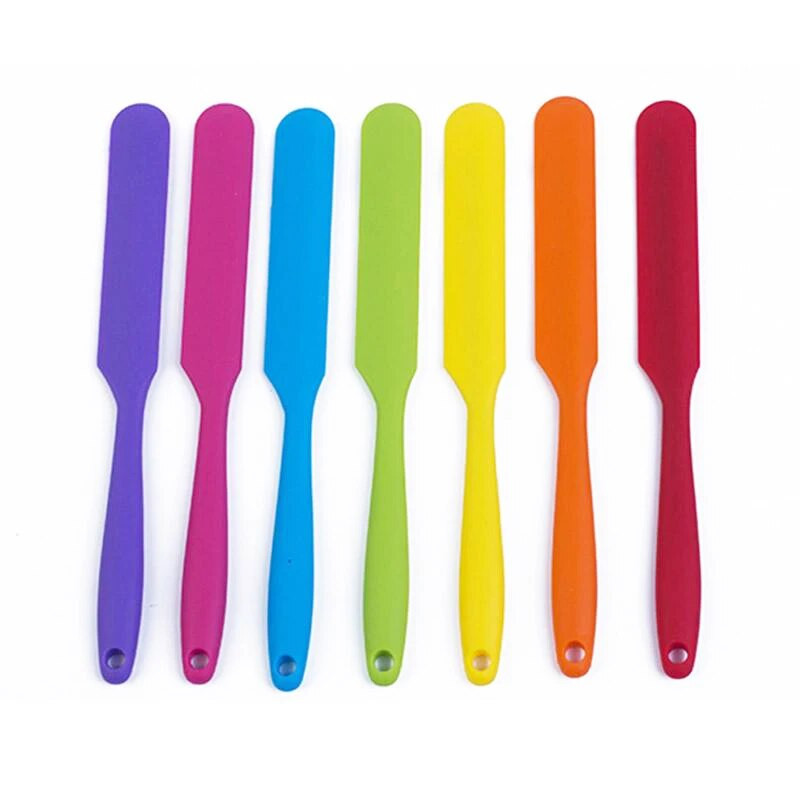 Silikoonlabidas, kuumakindel painduv mittenakkuv, õhuke spaatel, sobib kõige paremini purkide, segisti ja muu jaoks