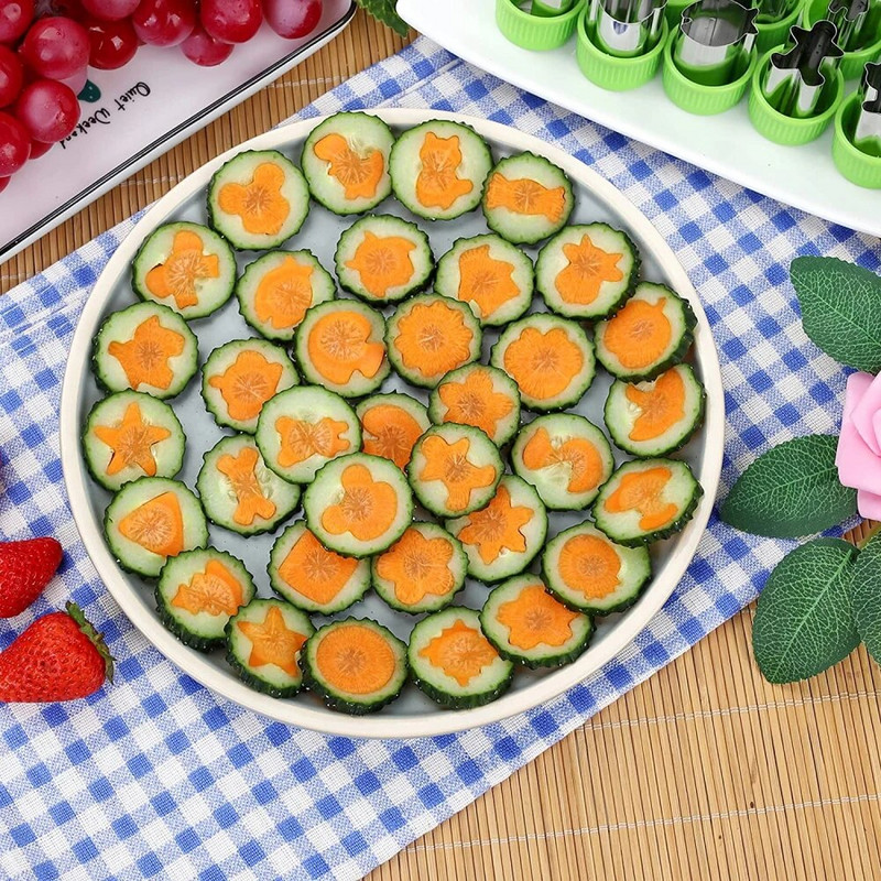 8 tk Köögiviljalõikur Lille Loom Multifilm Kujund Vorm Puu Kook Küpsis Vormi lõikamine Kööginõud Laste Toit Küpsetustööriistad