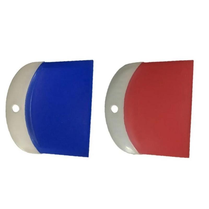 Υψηλής ποιότητας πλαστική κρέμα λείο κέικ Σπάτουλα Κόφτης ζύμης Ξύστρα Εργαλείο ζαχαροπλαστικής ψησίματος Βούτυρο κουζίνας Μαχαίρι κόφτης ζύμης