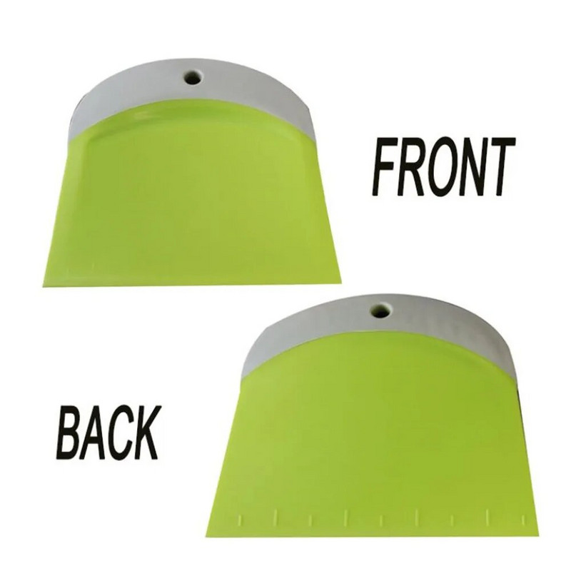 Υψηλής ποιότητας πλαστική κρέμα λείο κέικ Σπάτουλα Κόφτης ζύμης Ξύστρα Εργαλείο ζαχαροπλαστικής ψησίματος Βούτυρο κουζίνας Μαχαίρι κόφτης ζύμης