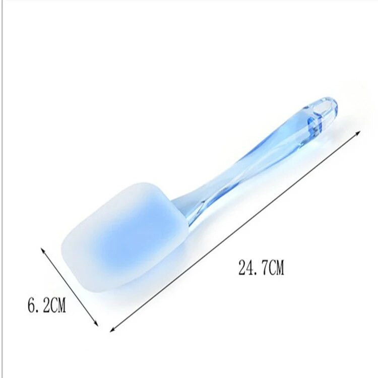 3-osalised painduvad silikoonist spaatlid BPA-vaba kuumakindla küpsetuslabida komplekt segamiseks kraapimiseks toiduvalmistamiseks KC0438
