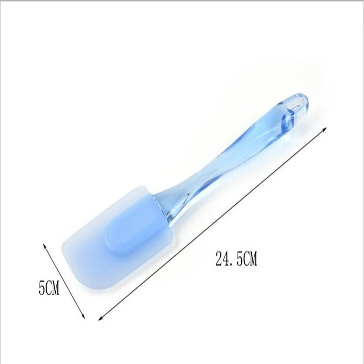 3-osalised painduvad silikoonist spaatlid BPA-vaba kuumakindla küpsetuslabida komplekt segamiseks kraapimiseks toiduvalmistamiseks KC0438