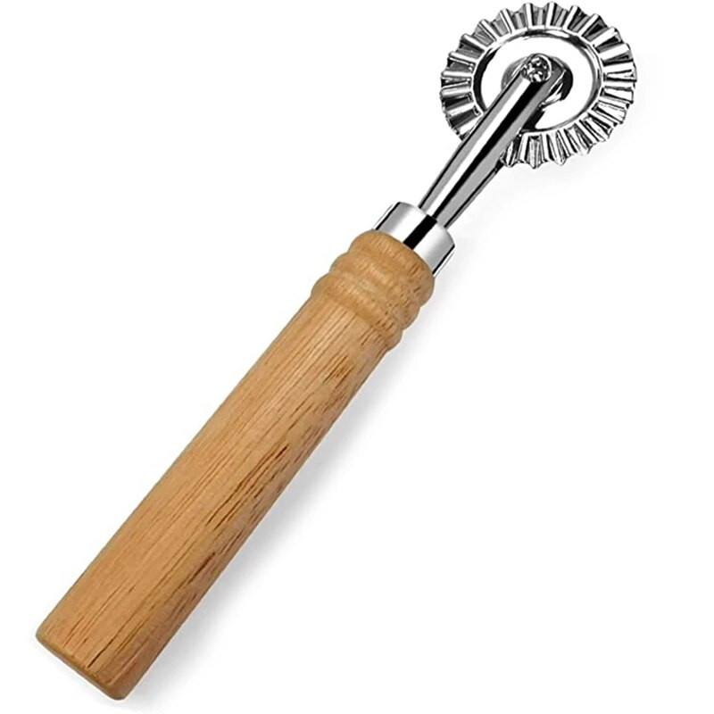 Paprastas „pasidaryk pats“ makaronų pjaustytuvas su apvaliu picos dalikliu ir peiliu tešla Makaronų tešlos kepimo pjaustymo įrankiai Namų virtuvės sausainių kukuliai