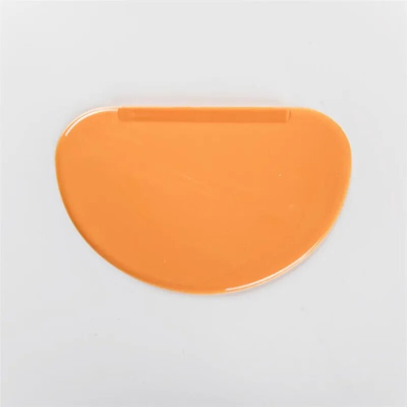 1 τεμ Πορτοκαλί μαλακή, εύκαμπτη πλαστική κρέμα ζύμης ξύστρα κέικ Σπάτουλα ζαχαροπλαστικής βουτυροκόφτης ψησίματος κέικ ζαχαροπλαστικής για την παρασκευή ψωμιού