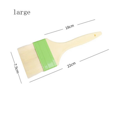 1 vnt. nailoninis teptukas pyrago duonos sviesto šepetys karščiui atsparus silikoninis teptukas virtuvės kepimo įrankių šepečiai