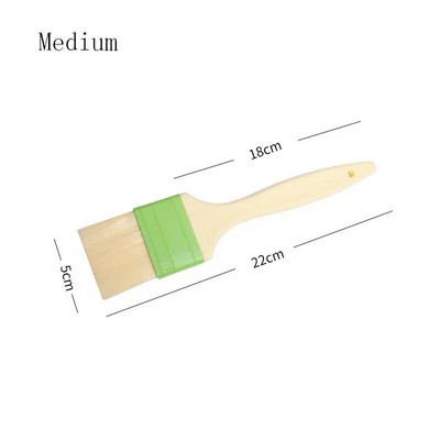 1 vnt. nailoninis teptukas pyrago duonos sviesto šepetys karščiui atsparus silikoninis teptukas virtuvės kepimo įrankių šepečiai