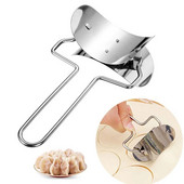 Από ανοξείδωτο χάλυβα Large Dumpling Skin Dough Circle Roll Machine Cutters Home Baking Maker Kitchen Pizza Pizza Rolling Tools