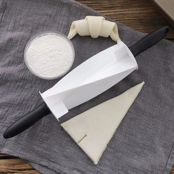 Приготвяне на тесто за хляб за кроасан Нож за сладкиши Дървена дръжка Кухненски нож за печене за пластмасова дръжка Ролетка Инструменти за готвене