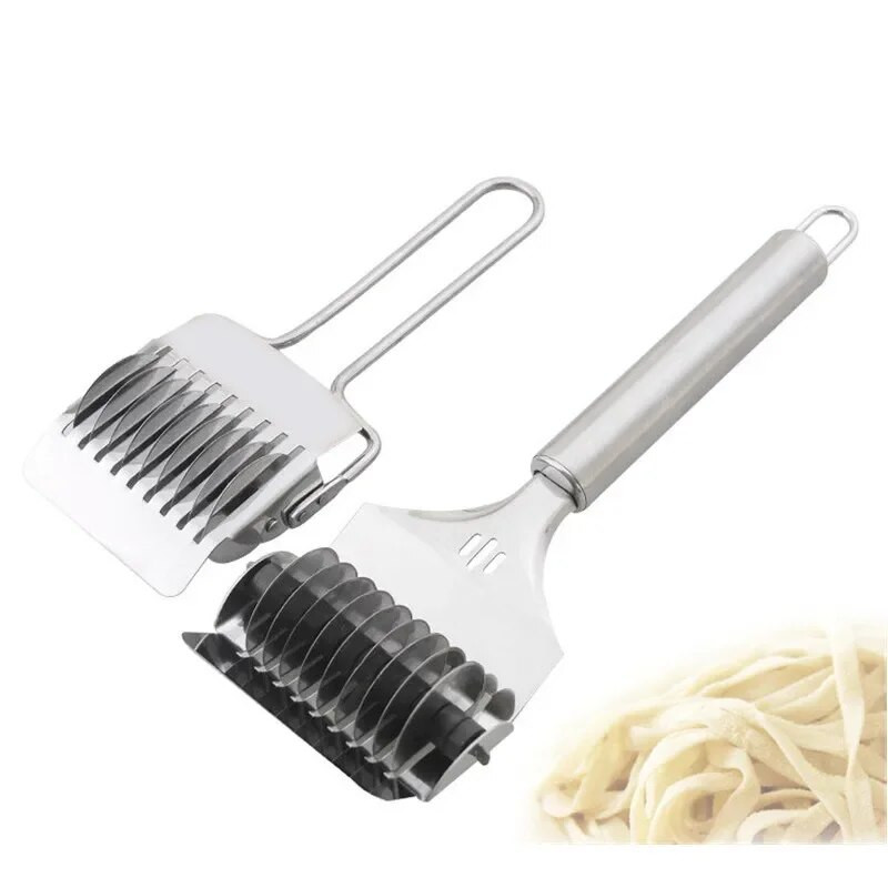 Bucătărie din oțel inoxidabil Spaghett Fidea Maker Rolă cu zăbrele Instrument de tăiat aluat Ajutor de bucătărie Instrument de tăiat aluat DIY