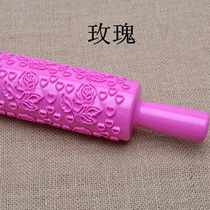 Nelipnūs plastikiniai kočo kaiščiai Reljefinis ritininis pyragas Fondant sausainis Šokoladas „pasidaryk pats“ dekoravimo įrankiai Virtuvės kepimo reikmenys