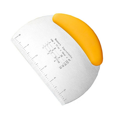 Tešlos grandiklis Picos duonos tešlos pjaustytuvas Nerūdijančio plieno grandiklis Mentelė tešlos pjaustyklė Tešlos smulkintuvas Virtuvės kepimo įrankiai