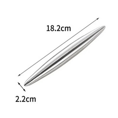 1 tk roostevabast terasest taignarull köögiriistad Taignarull Küpsetage pitsat nuudlid küpsised pelmeenid mittenakkuva küpsetusvahendi valmistamiseks