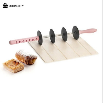 Регулируема точилка Комплект за рязане Инструменти за рязане Инструменти за украса на торта за кухня Многофункционална машина за нарязване на хляб Кроасан