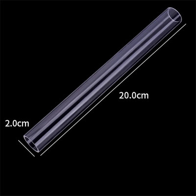 Ακρυλικός πλάστη Διαφανές συμπαγές κοίλο αντικολλητικό ρολό DIY Εργαλείο μοντελοποίησης ζαχαροπλαστικής Αξεσουάρ πηλό πολυμερούς κουζίνας