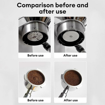 51/54/58mm Επαναχρησιμοποιήσιμη οθόνη φίλτρου καφέ Ανθεκτικό στη θερμότητα Mesh Portafilter Barista Coffee Making Puck Screen for Espresso Machine