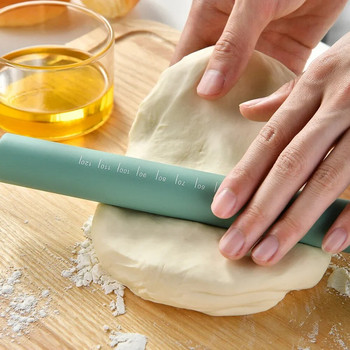 Точилка за брашно Храна Силиконови инструменти за готвене Съдове за печене Валяк за тесто за торта Печене на сладкиши Кухня за печене Инструменти за готвач