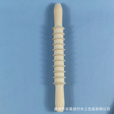 Ξύλινος πλάστη Ψωμί ζαχαροπλαστικής Κόφτης Ζύμης Ρολό 2 σε 1 Βιδωτή κλωστή Σχεδιασμός πλάστη Κουζίνα Εργαλεία ψησίματος