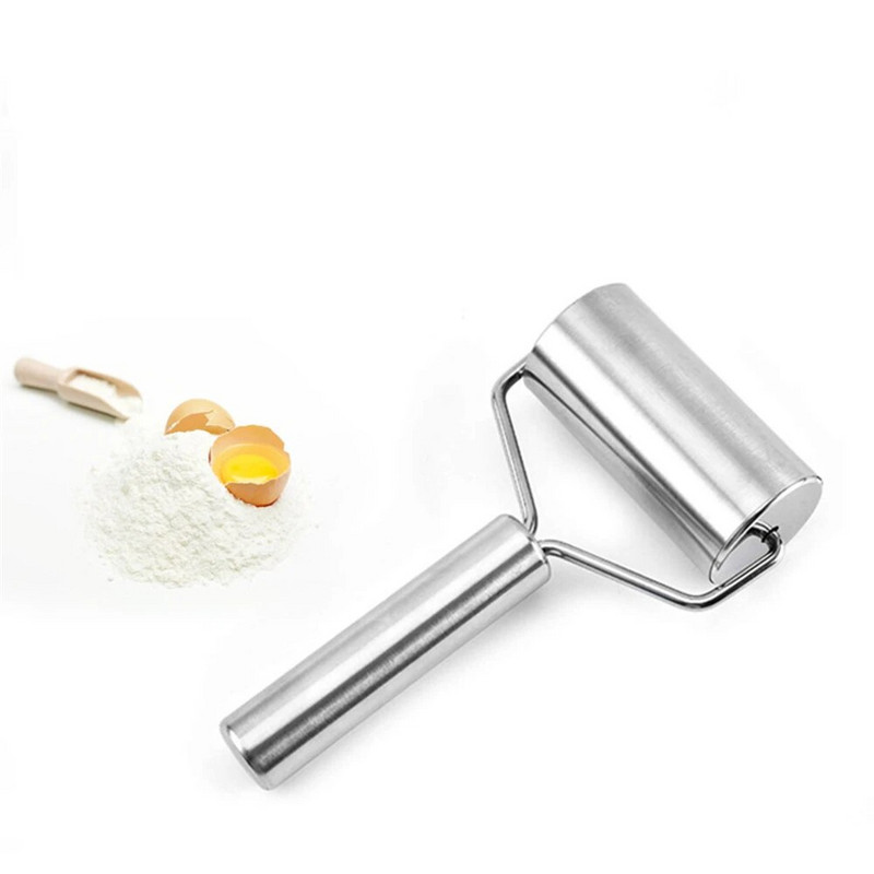 Oklagija od nehrđajućeg čelika, pecivo, pizza, fondant, valjak za pečenje, metalni kuhinjski alat za pečenje tijesta, alat za kuhanje pizza kolačića