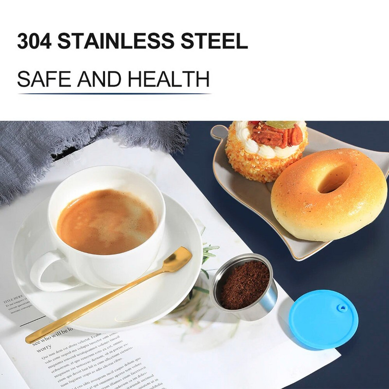 Nescafe jaoks Dolce Gusto Crema kohvifiltrite tassi korduvtäidetavad Dolci Gusto teekorvid, kohvitilguti kapslid