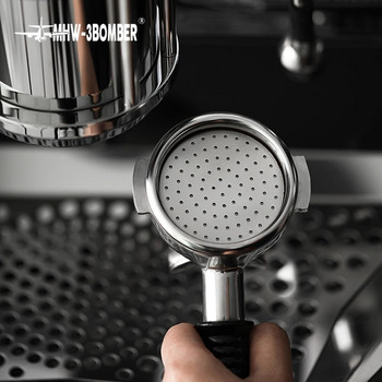 Επαναχρησιμοποιήσιμη οθόνη φίλτρου καφέ 51/53/58 mm Ανθεκτική στη θερμότητα Mesh Screen Portafilter Barista Coffee Making Puck Screen for Espresso