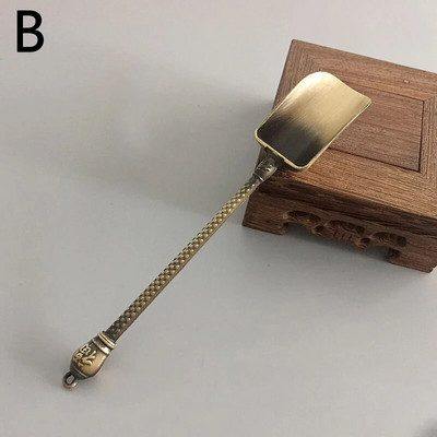 Retro Hiina stiilis metallist teelusikas Kung fu teetseremoonia riistad Teekühvel suhkur Sool kohvilusikad = teenõud köögitarvikud