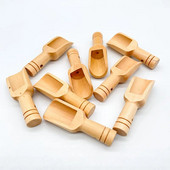 10 tk kohvitee minisuhkrulusikas puidust ümmarguse käepidemega teelusikas väike soolalabidas piimapulbri kulbid puidust maitseainelusikad