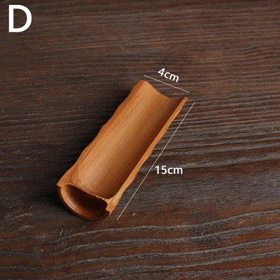 Jaapani teelusikas bambusest käsitööna valmistatud Hiina teelusikas teekühvli varuosad Kung Fu teekomplekt Kunst käsitöö teetseremoonia tööriist