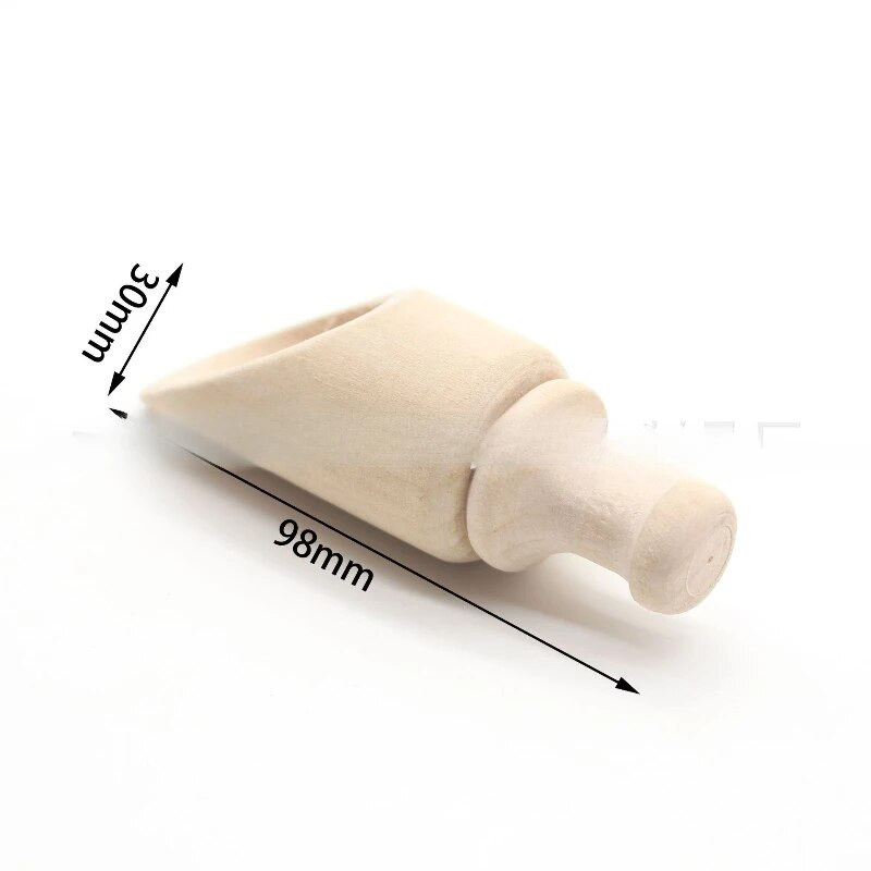 5 tk Teelusikas Kulp Väike soolalabidas Mini kühvel Puidust teelusikas Piimapulbri Kulbid Teenõutarvikud Lusikas