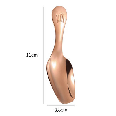 304 roostevabast terasest mini teelusikatäis teetarvikud Lühikese käepidemega jäätise magustoidu kühvel Teekühvel suhkru soola lusikas Köögitööriistad