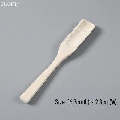 Kelių stilių arbatos šaukšteliai Kastuvas Kinų Kung Fu arbatos ceremonija Šeši džentelmenų priedai Matcha natūralaus bambuko lydinio arbatinis šaukštelis Dovana