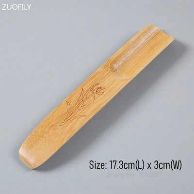 Kelių stilių arbatos šaukšteliai Kastuvas Kinų Kung Fu arbatos ceremonija Šeši džentelmenų priedai Matcha natūralaus bambuko lydinio arbatinis šaukštelis Dovana