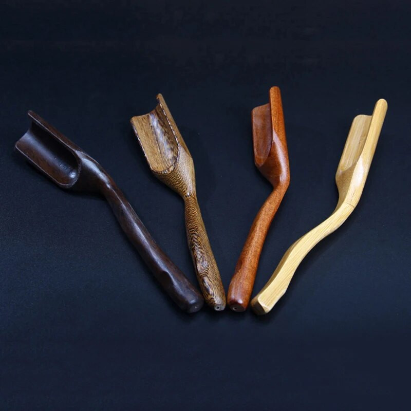 1 vnt nešiojamas natūralaus bambuko arbatinis šaukštelis kiniško retro stiliaus arbatos šaukštelis medinis arbatinis šaukštelis Kongfu arbatos gležnas šaukštelis Priedai