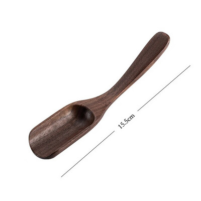 Kiniškas arbatos šaukštelis Retro Kung Fu arbatos kaušelis Kastuvas Medinis kaušelis biriai arbatai Kava Prieskoniai Cukraus Milteliai Šaukštelis Arbatos Priedai