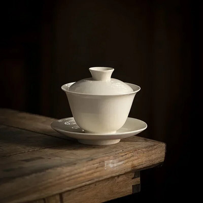 Vintage Sancai Gaiwan kinesko keramičko posuđe za čaj Šalice za čaj Tea Tureen Ručno izrađen kućni dekor Kung Fu porculanske šalice za čaj