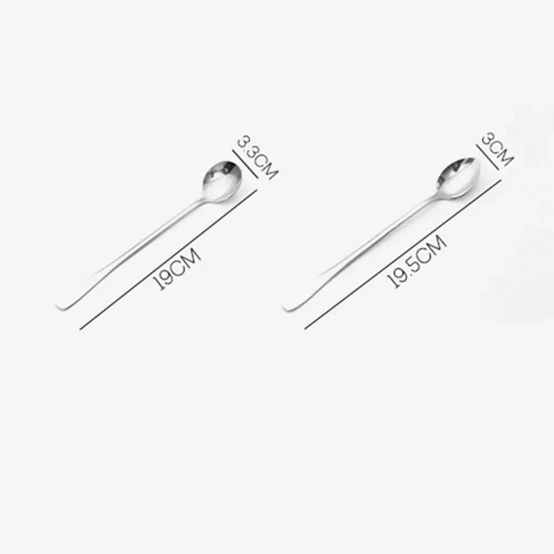 1 tk teelusikad, pika käepidemega roostevabast terasest kohvilusikas, jäätise magustoit, teelusikas, segamislusikas lauanõud, köögiriistad