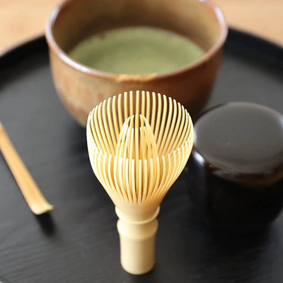 Resin Matcha Japanese Chasen Brush Tools for Matcha Green Tea Powder Разбиване на прах за многократна употреба с държач за разбиване Чаена церемония